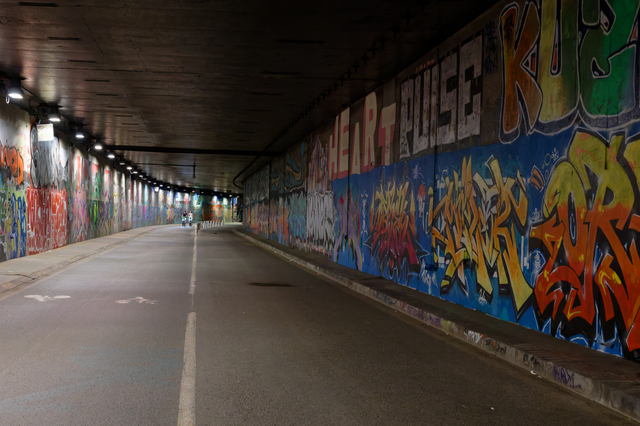 Street art, graphs Paris